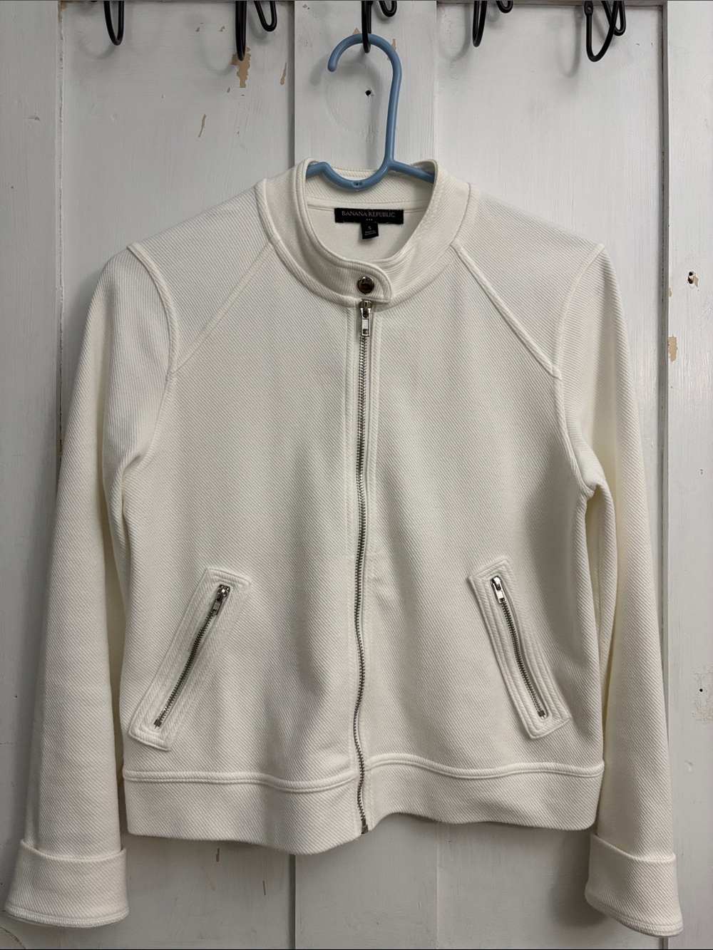 Banana Republic white jacket